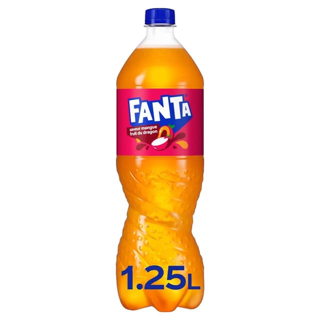 5449000229090 - Fanta - Boisson gazeuse saveur mangue fruit du dragon