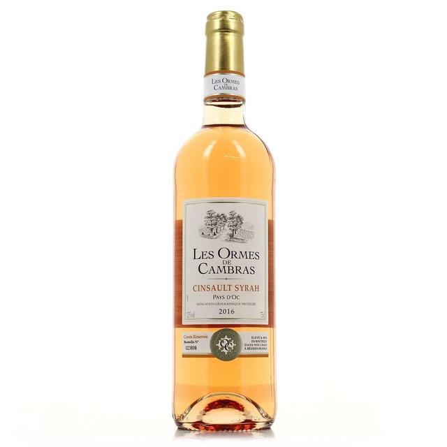 3211203420091 - Vin de pays d'Oc rosé IGP - Cinsault rosé Les Ormes De Cambras