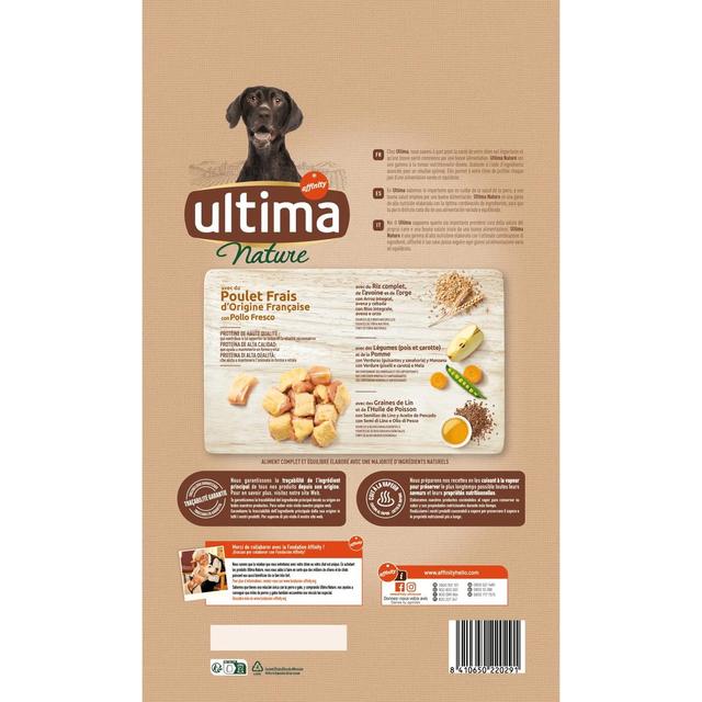 8410650220291 - Affinity - Ultima Nature - Croquettes Poulet Frais pour Chien Moyen et Maxi