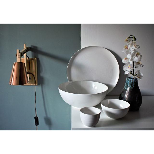 0707226950491 - Zak Designs - Bol Blanc FJORD en mélamine