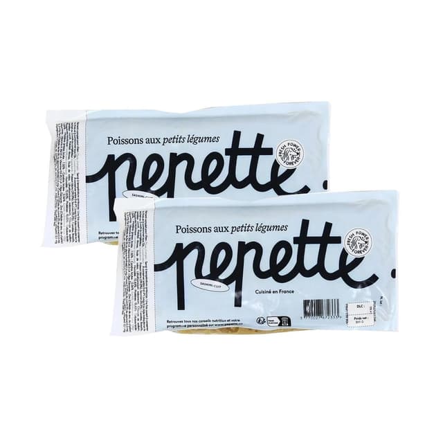 2050000421891 - Pepette - Chien Repas Frais, Poissons aux Petits Légumes