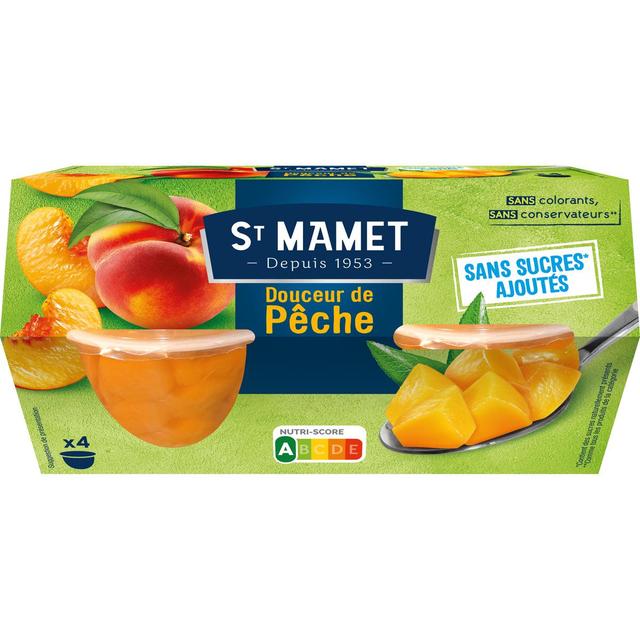 3080920982591 - St Mamet - Pêche sans sucre ajouté