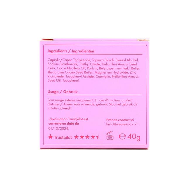 5060968414191 - Wild - Recharge Déodorant Fleur de Cerisier