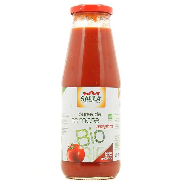 8001060024991 - Sacla - Purée de tomate Bio sans gluten