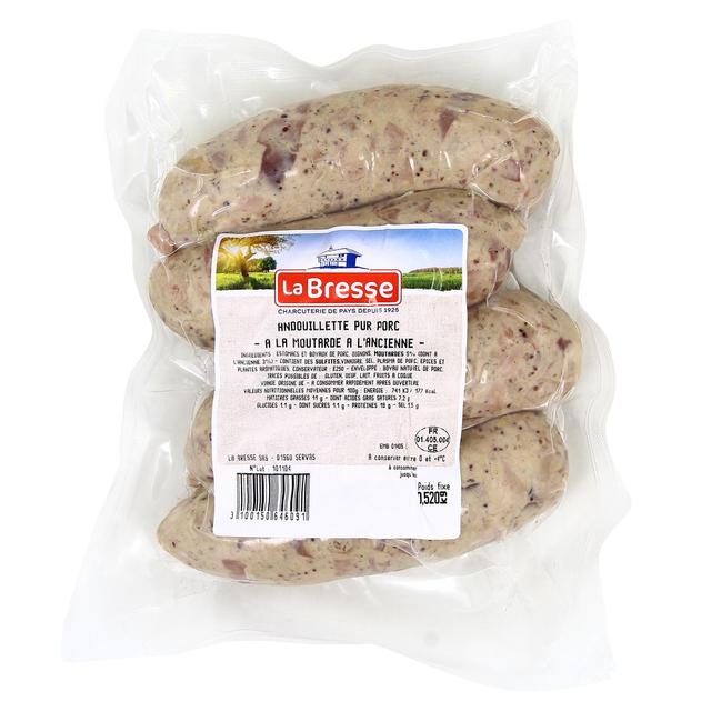 3100150646091 - La Bresse - Andouillette Pur Porc à la Moutarde à l'Ancienne