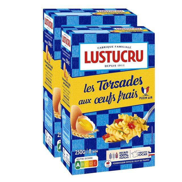 2050000117091 - Lustucru - Pâtes Torsades aux Oeufs Frais