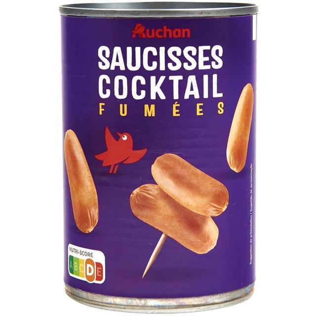 3254560067691 - Auchan - Saucisses cocktail nature