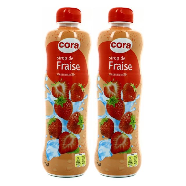 2050000308291 - Cora - Sirop de fraise