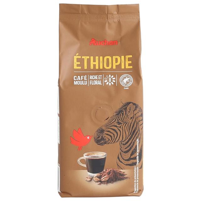 3245678169391 - Auchan - Café moulu sensation Ethiopie intensité 8