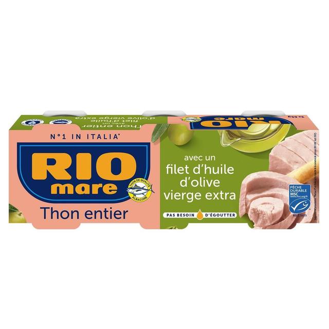 8004030950092 - Rio Mare - Thon Entier MSC avec un filet d'Huile d'Olive Vierge Extra