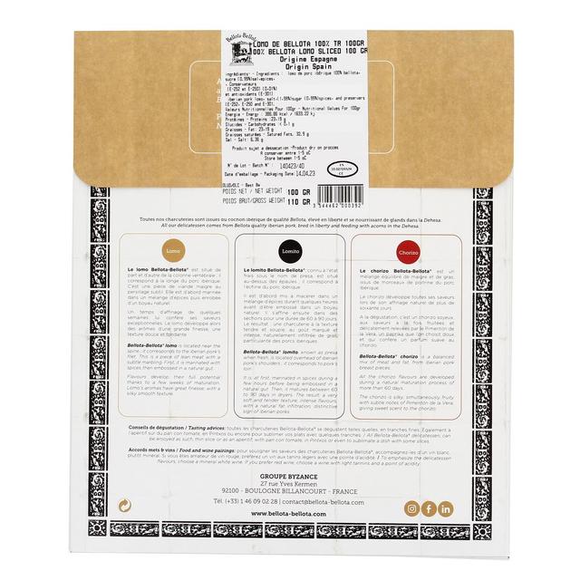3544462000392 - Bellota-Bellota - Lomo Tranché
