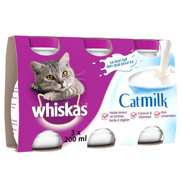 5900951251092 - Whiskas - Catmilk - Lait en bouteille pour chat adulte et chaton