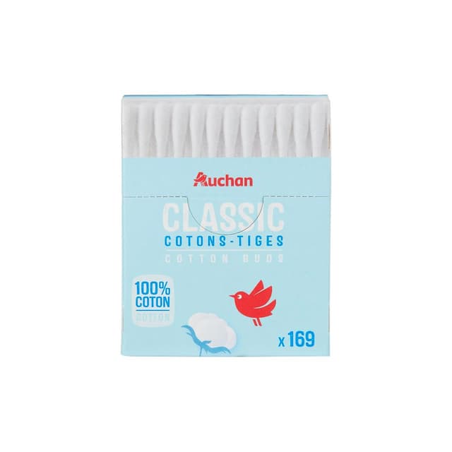 3596710551392 - Auchan - Cotons-tiges classic