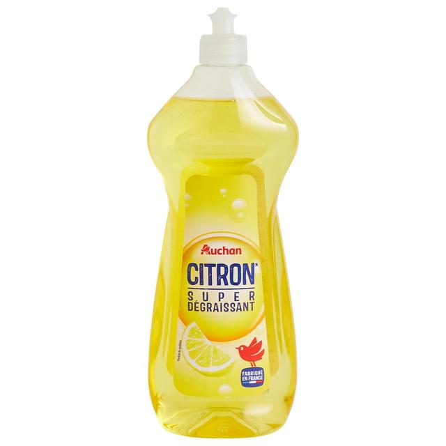3245678131992 - Auchan - Liquide vaisselle super dégraissant au citron