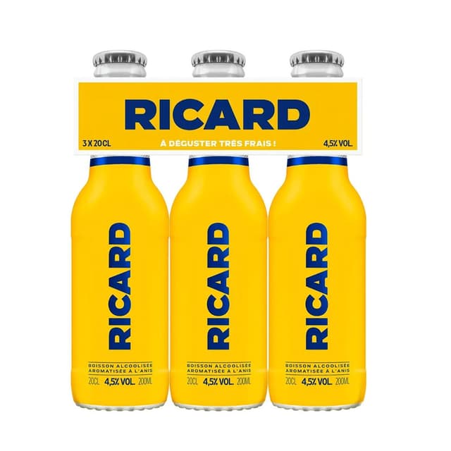 3163934562192 - Ricard - Apéritif anisé 4,5°
