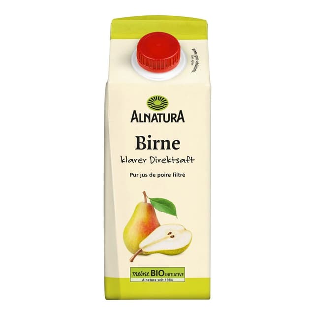 4104420262492 - Alnatura - Jus de poire filtré bio