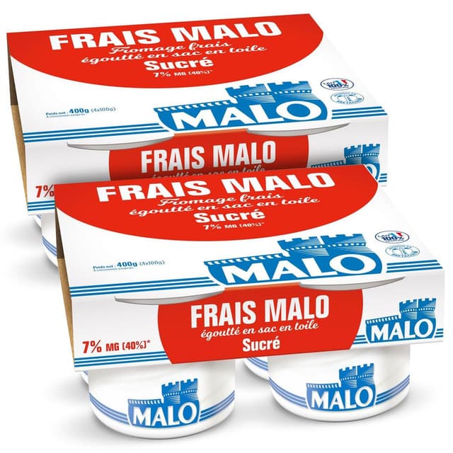 3278691130017 - Malo - Fromage frais sucré 40%mg