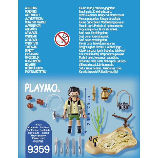 4008789093592 - PLAYMOBIL® Spécial Plus - Archéologue