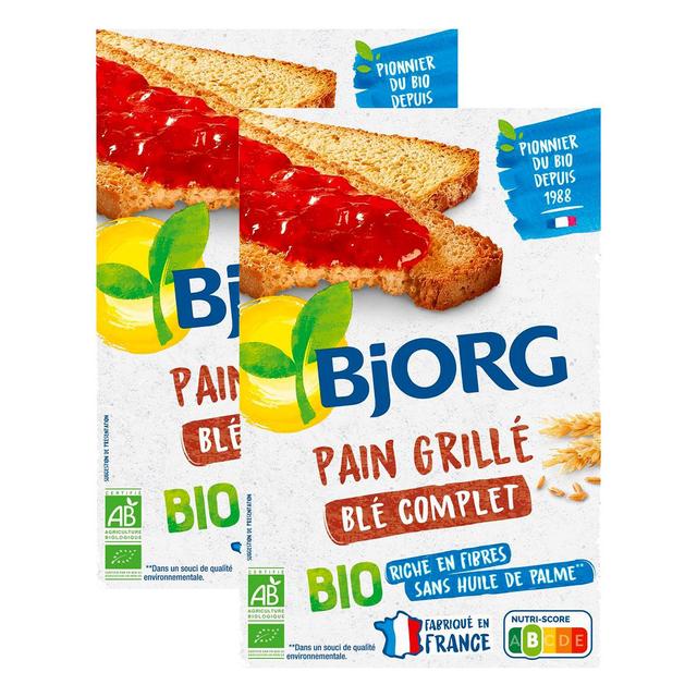 2050000393792 - Bjorg - Pain grillé au blé complet Bio