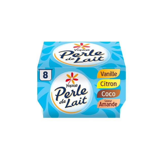 3329770075092 - Perle de lait - Yaourts aux Fruits Panachés