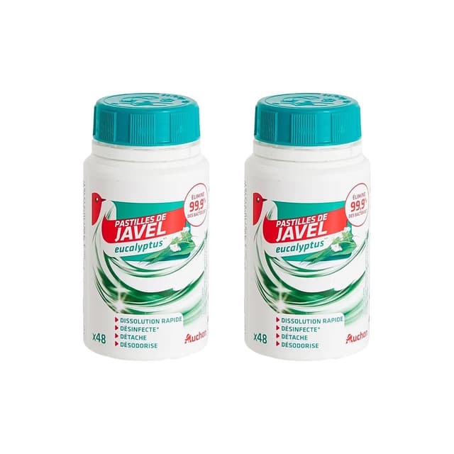 2050000415692 - Auchan - Pastilles de javel à l'eucalyptus