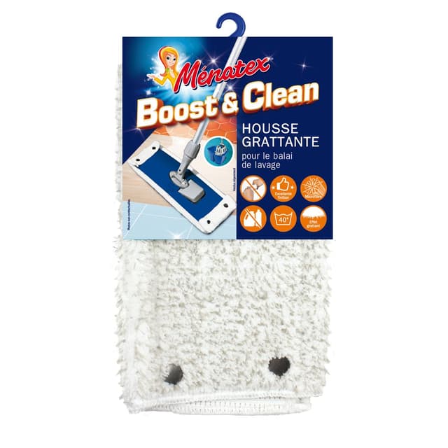 3061050006692 - Ménatex - Housse BOOST & Clean pour balai de lavage