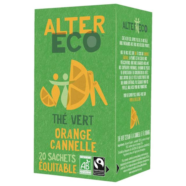 3700214617892 - Alter Eco - Commerce Equitable - Thé vert orange cannelle bio