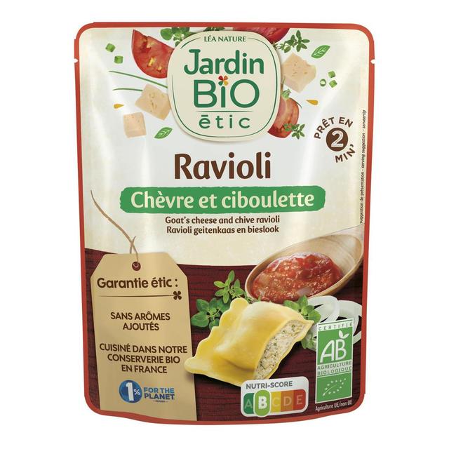 3456300007992 - Jardin Bio Etic - Ravioli Chèvre Ciboulette Bio