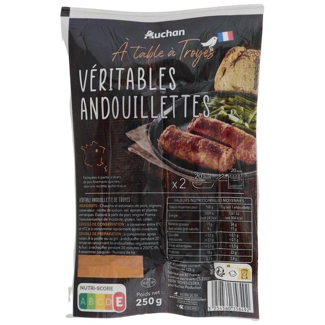 3254560358492 - Auchan Terroir - Andouillettes de Troyes