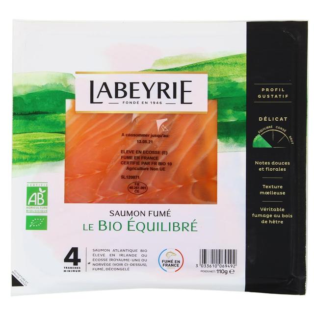 3033610069492 - Labeyrie - Saumon Fumé Le Bio Equilibré