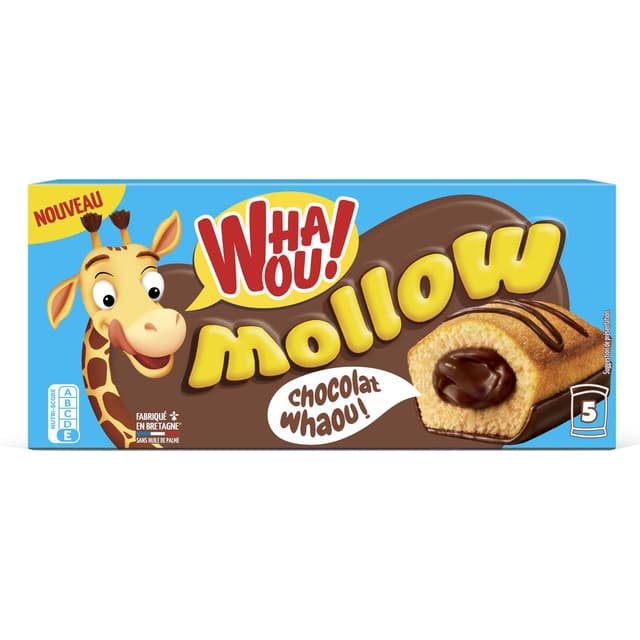 3243610099492 - Whaou - Gateau Coeur chocolat Mollow