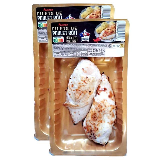 2050000410093 - Auchan - Filets de Poulet Rôti