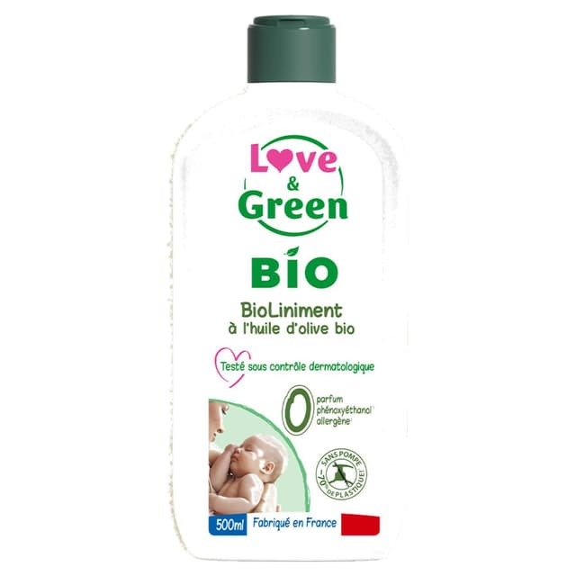 3700668701093 - Love & Green - Bioliniment à l'huile d'olive bio