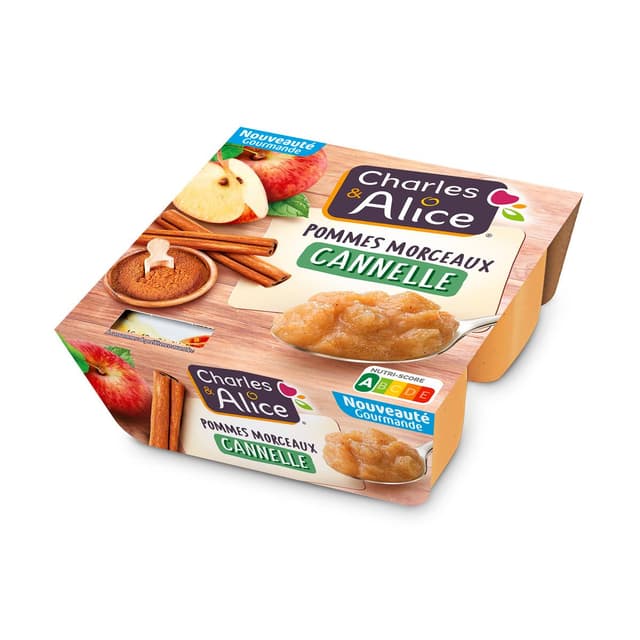 3297760092193 - Charles et Alice - Pomme morceaux et cannelle