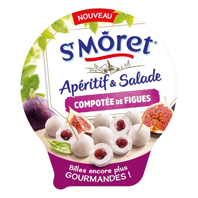 3480341003293 - Saint Moret - Billes de fromage frais et compotée de figue