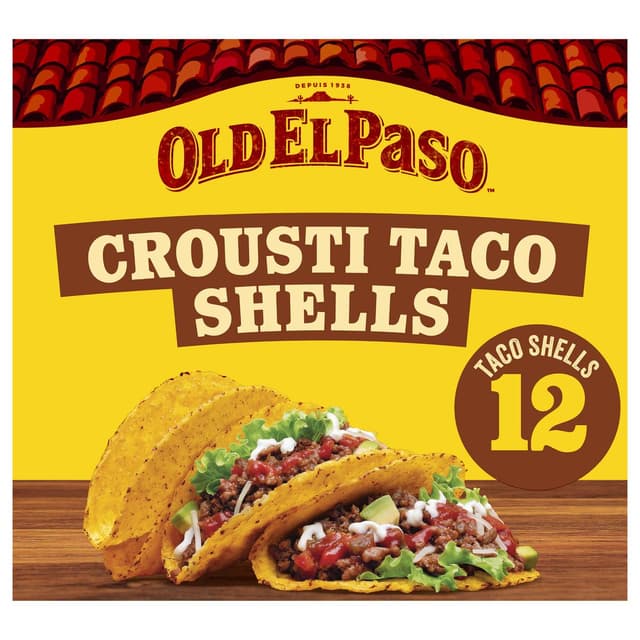 8410076483393 - Old el Paso - 12 Crousti Taco Shells