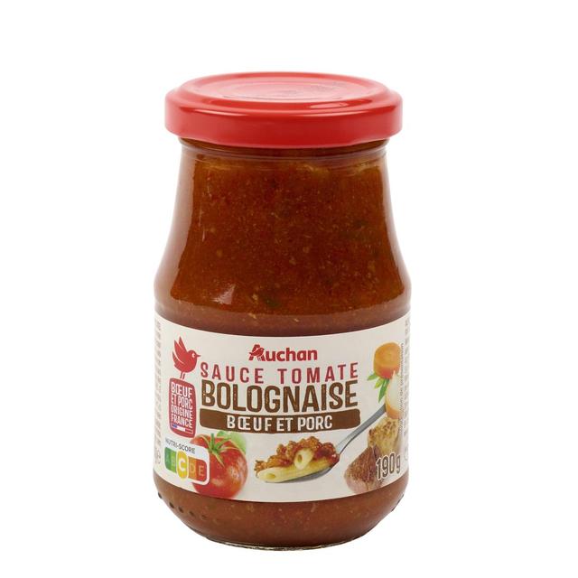 3596710543793 - Auchan - Sauce bolognaise Boeuf et Porc