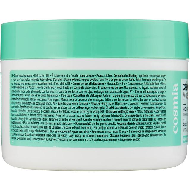 3596710523993 - COSMIA - Crème corps hydratante 48H à l'aloé véra et à l'acide hyaluronique