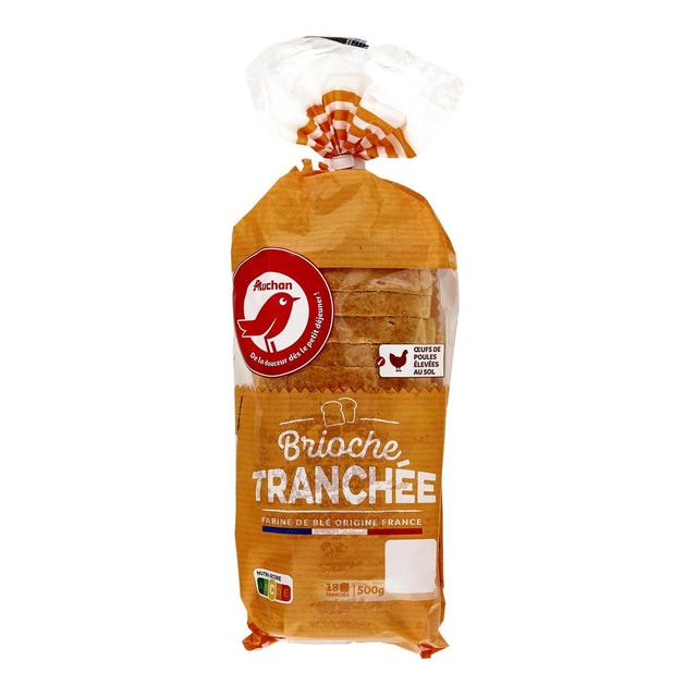 3596710416202 - Auchan - Brioche Tranchée aux Oeufs Frais