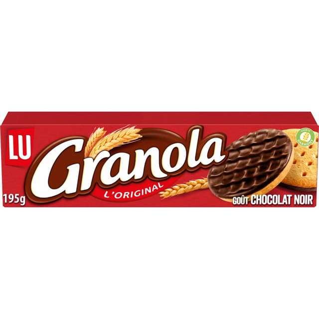 3017760595193 - Granola - Biscuit chocolat noir