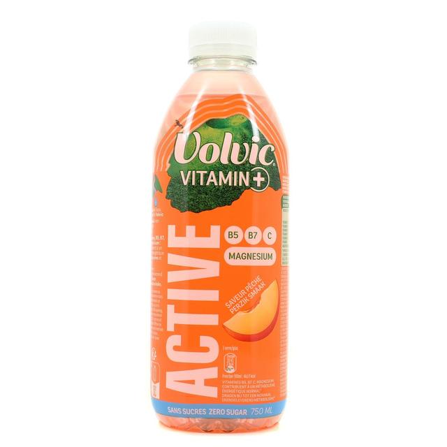3057640607493 - Volvic - Eau aromatisée pêche vitamin+ active