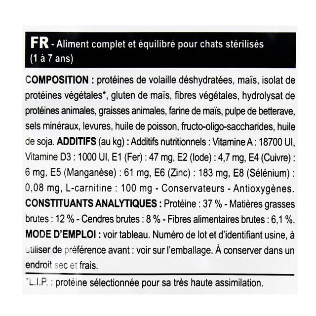 3182550737593 - Royal Canin - Croquettes Regular Sterilised 37 Contrôle Prise de Poids pour Chat Adulte Stérilisé