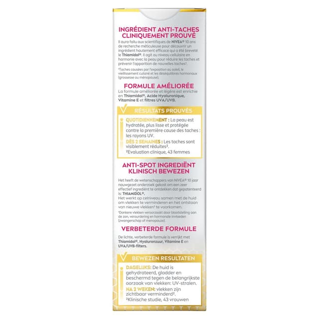 4006000118093 - Nivea - Crème Anti-taches Jour Anti-spot Protection Solaire Spf50