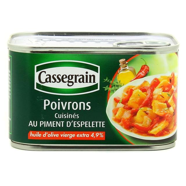3083681059793 - Cassegrain - Poivrons cuisinés au piment d'Espelette