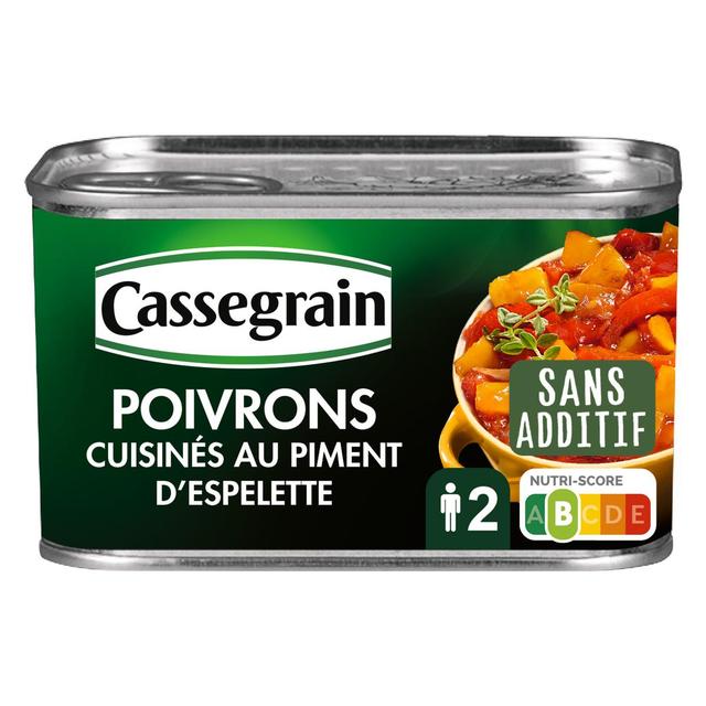 3083681059793 - Cassegrain - Poivrons cuisinés au piment d'Espelette