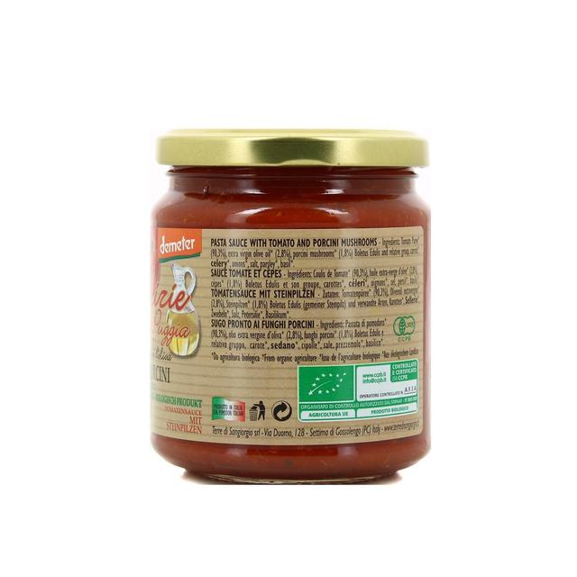 8021115290294 - Le Delizie Di Mamma Puggia - Sauce tomate aux cèpes, bio