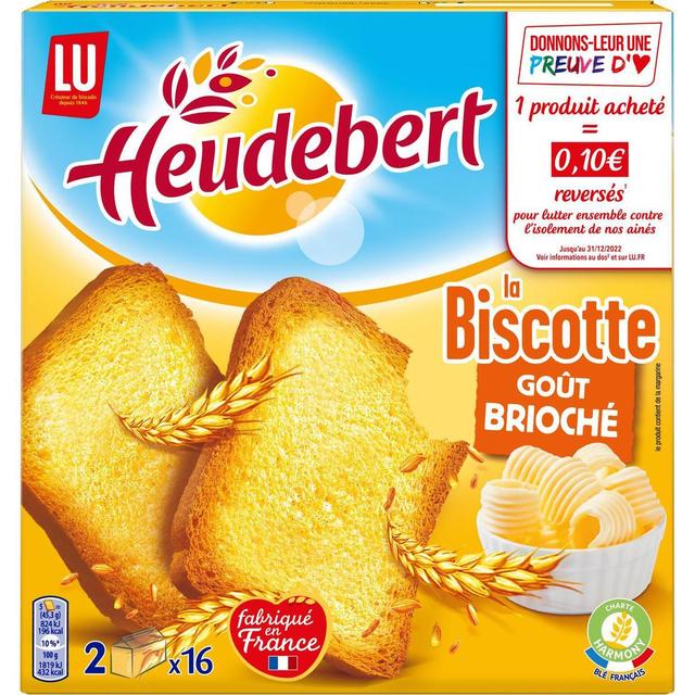 3017760771894 - Heudebert - Biscotte goût Brioché