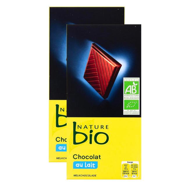 2050000272394 - Nature Bio - Chocolat supérieur au lait bio