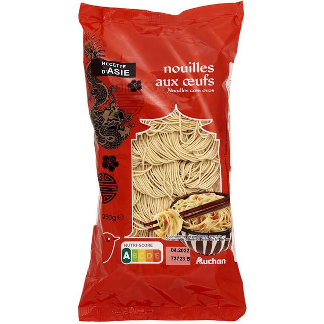3596710022694 - Auchan - Nouilles chinoises aux oeufs