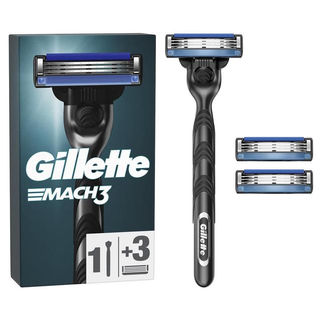 8001090472694 - Gillette Mach3 - Rasoir Mach3 + 3 lames
